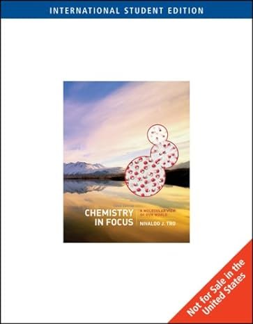 Chemistry In Focus: A Molecular View Of Our World