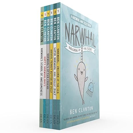 Narwhal And The Jelly Book Narwhal Unicorn Of The Sea Set Of 6 Books