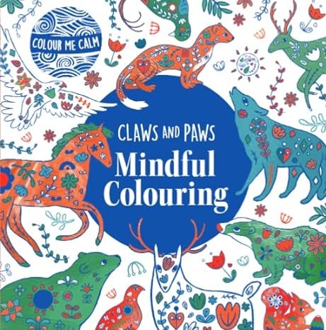 Claw And Paws Mindful Colouring