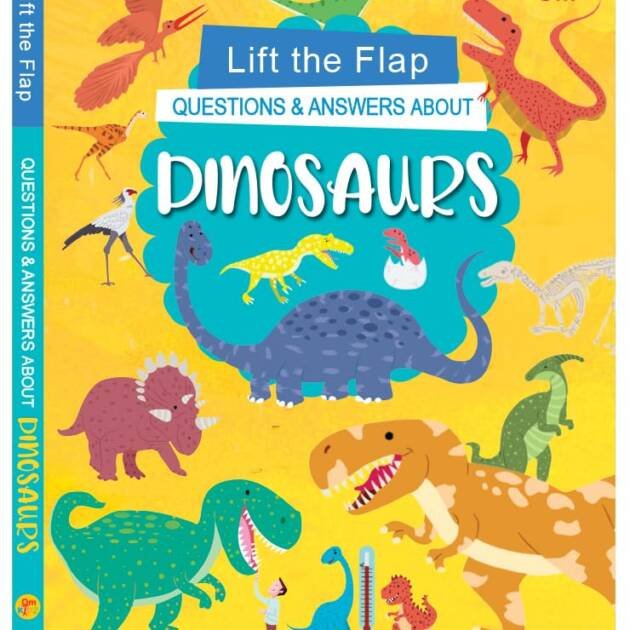 Lift The Flap Question & Answer About Dinosaurs Board Book