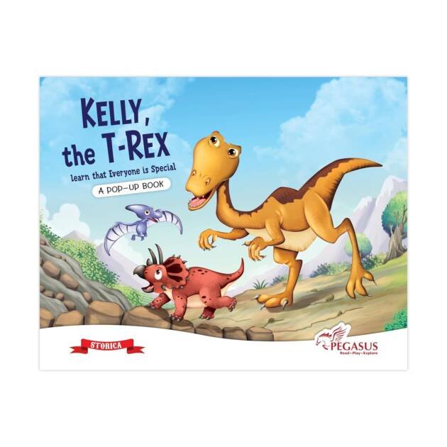 Kelly The T Rex Learn That Everyone Is Special A Pop Up Book (hb)