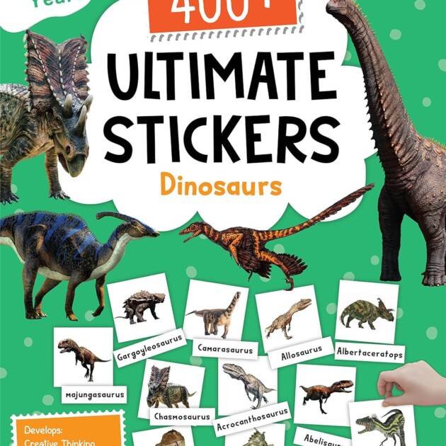 400 Ultimate Stickers  Dinosaurs