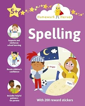 Homework Heroes Spelling With 200 Reward Stickers
