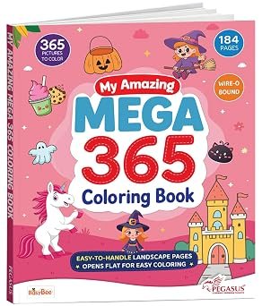 My Amazing Mega 365 Colouring Book