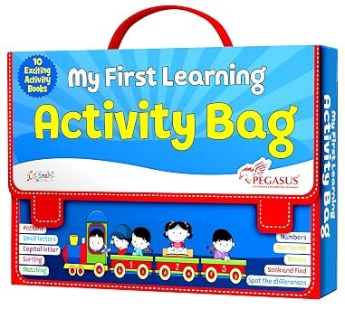 My First Learning Activity Bag Set Of 10 Exciting Activity Books