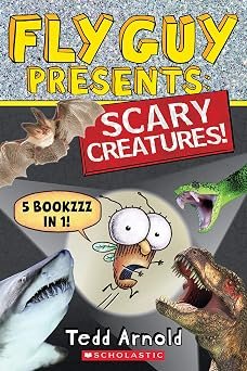 Fly Guy Presents Scary Creatures 5 Books In 1 (hb)